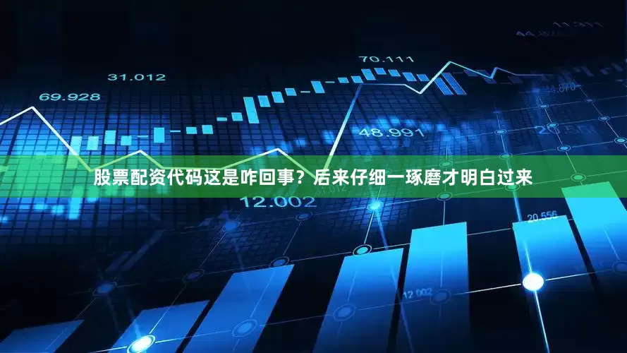 股票配资代码这是咋回事？后来仔细一琢磨才明白过来